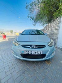 اكسنت 2014 متروكة ماشيه 74 حقيقي  مكينة جي دي اي وارد امريكي حادثهه بن...