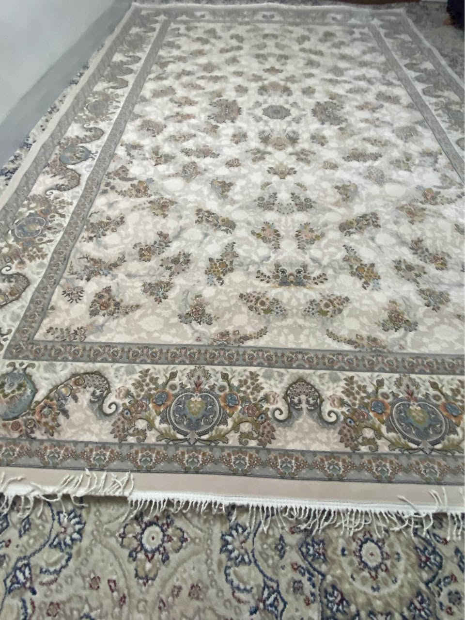 فەرشی ئێرانی ١٢٠٠ شانەیی گوڵ بەرجەستە

دوو فەرشی هەمان ڕەنگ و نەخش ئێرانی لەسەر تەڵەب دروستکراوە لە ئێران،زۆر کوالێتی بەرزە و دەرەجە یەکە  دانەی قیاسی ٢.٥ بە ٤ 
واتە بە هەردوکیان  ٤ بە ٥ 
هیچ عەیبێکی نییە، نە دڕاوی نە سوتاویی نە کاڵبونەوەی نییە، تازە لە غەسل شۆردراوە و دانەخراوەتۆ 

٦٠٠ هەزار و مامەڵە 
سەیدسادق 

***********
واتسئەپ حلبجة, السليمانية
