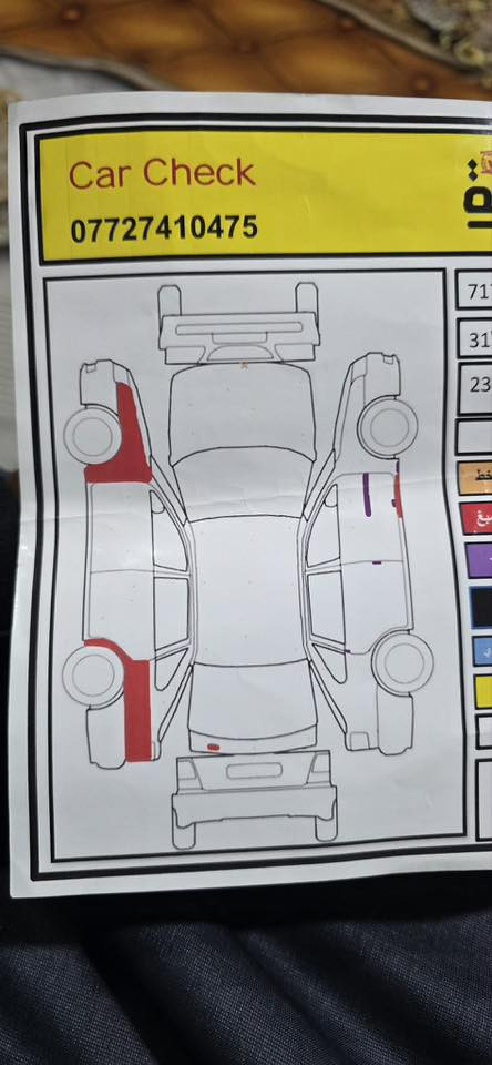 النترا 2014 وارد امريكي بدون ضرر
رقم ديالى بااسمي 
السياره كامله تخم تاير كير محرك كله كفاله 
ماشيه 182000
بيها هنا صبغ بلعراق قطعتين بدون معجون بدون فتح فقط رش 
مكاني ديالى / بعقوبه 
السعر 110 وبيها مجال 
***********
