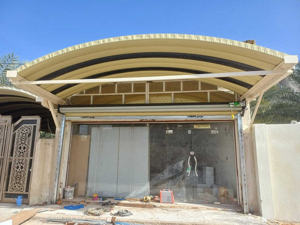 الحمدلله تم انجاز سقائف كيسبان في الناصريه بادارة حسان الحداد اتصال واتساب ***********   ***********
