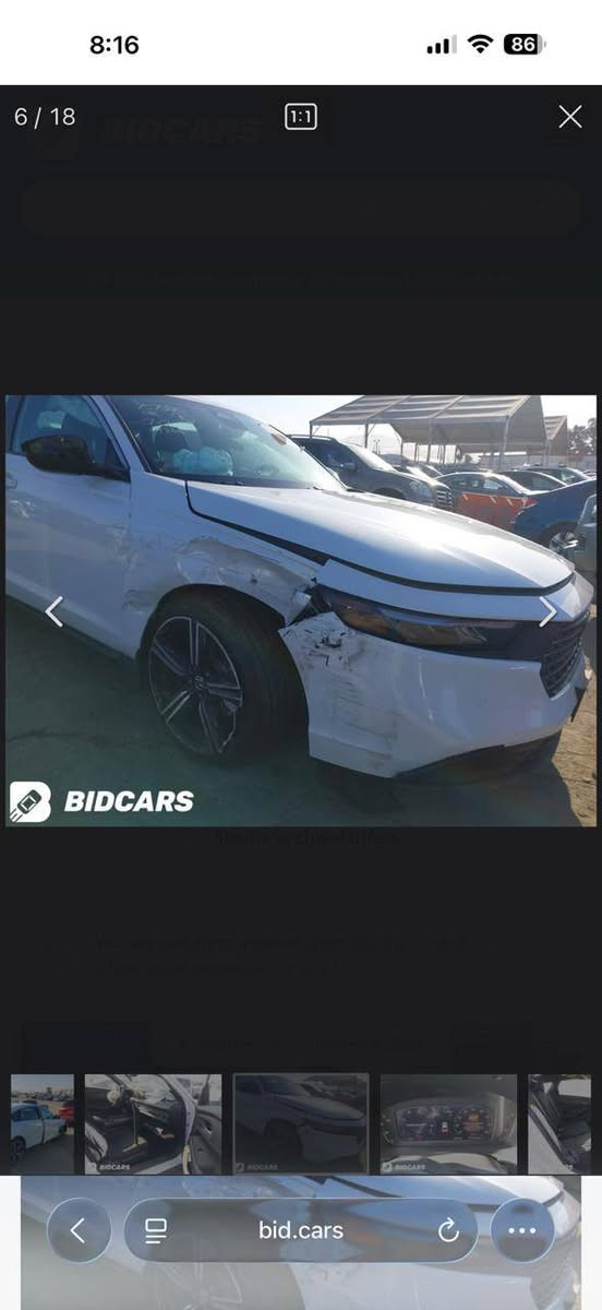 هوندا اكورد اسبورت موديل 2024 هايبرد 
السيارة ماشيه 83

فول مواصفات 
• مكينة 2000 هايبرد تنفس طبيعي
• كير اوتوماتيك 
• شاشة كبيرة
•فتحه سلايد
• كاميرا خلفية 3 انظمة
• كرسي كهرباء   
• رادار امامي
• مانع تصادم
• محدد مسار 
• تصحيح مسار
• شفتات بالستيرن
• مثبت سرعة
• مانع انزلاق
• دخول ذكي 
• إنارة ترحيبية
• هندبريك كهرباء
• عداد ديجيتال
•لايت عدسات زينون
• نظام اوتو لايت Auto
• لايت العالي زنون 
اوتو هولد للبريك
• حساسات مطر 
• حساسات امامي خلفي 
• حساسات ضغط هواء الإطارات
• أوامر صوتية
• 4 أنظمة قيادة (eco,individual , sport,normal )

السياره وارد امريكي  

السعر 215 قابل للتفاوض 

مكان السيارة الانبار فلوجه  
 للتواصل 
***********
