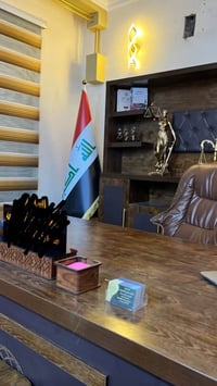 مكتب للبيع حديث وجديد وفخم العنوان بغداد/الدورة  07838648571