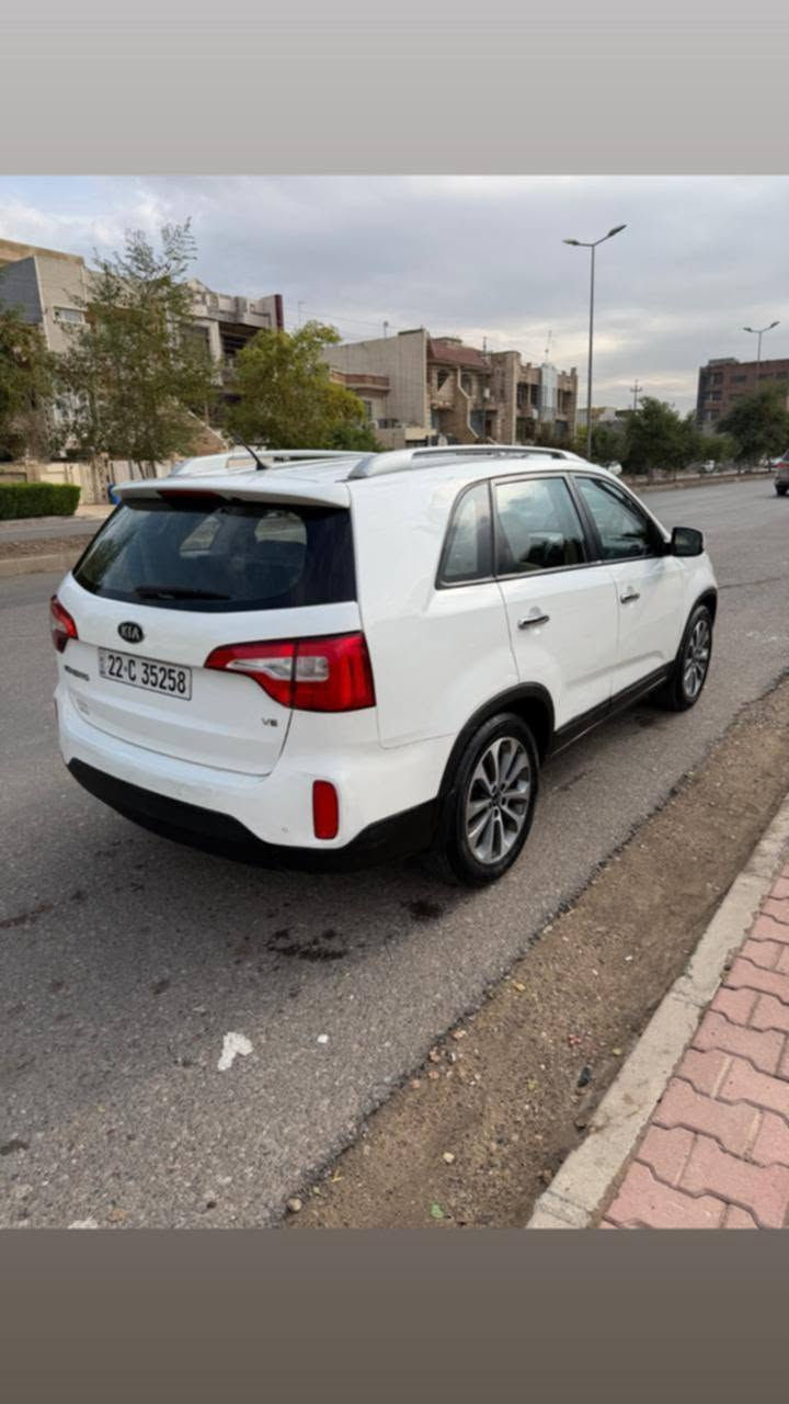 من رخصة الادمنية
السلام عليكم  
    مكلف بالنشر 
للبيع للبيع فقط
سورنتو ٢٠١٤ 
٧ راكب خليجي
محرك ٦ سلندر
محرك مامفتوح
 قطرة صبغ مابيهه بصمه
مري شفط 
طخم تاير جديد
اسبير شركه مانازل
لايت زينون ابيض ثلجي 
حساسات اربع اتجاهات
تحكم ستيرن 
كامره خلفيه
دخل جلد 
فول مواصفات ماعدا فتحت سقف(تنته)
رقم اربيل  بأسمي
سنوية جديده
هزة جديدة
تحويل مباشر
سيارة وضع شركة

السعر خابر وتدلل
للبيع فقط نقد 
مكان السياره الشرقاط
***********
***********
