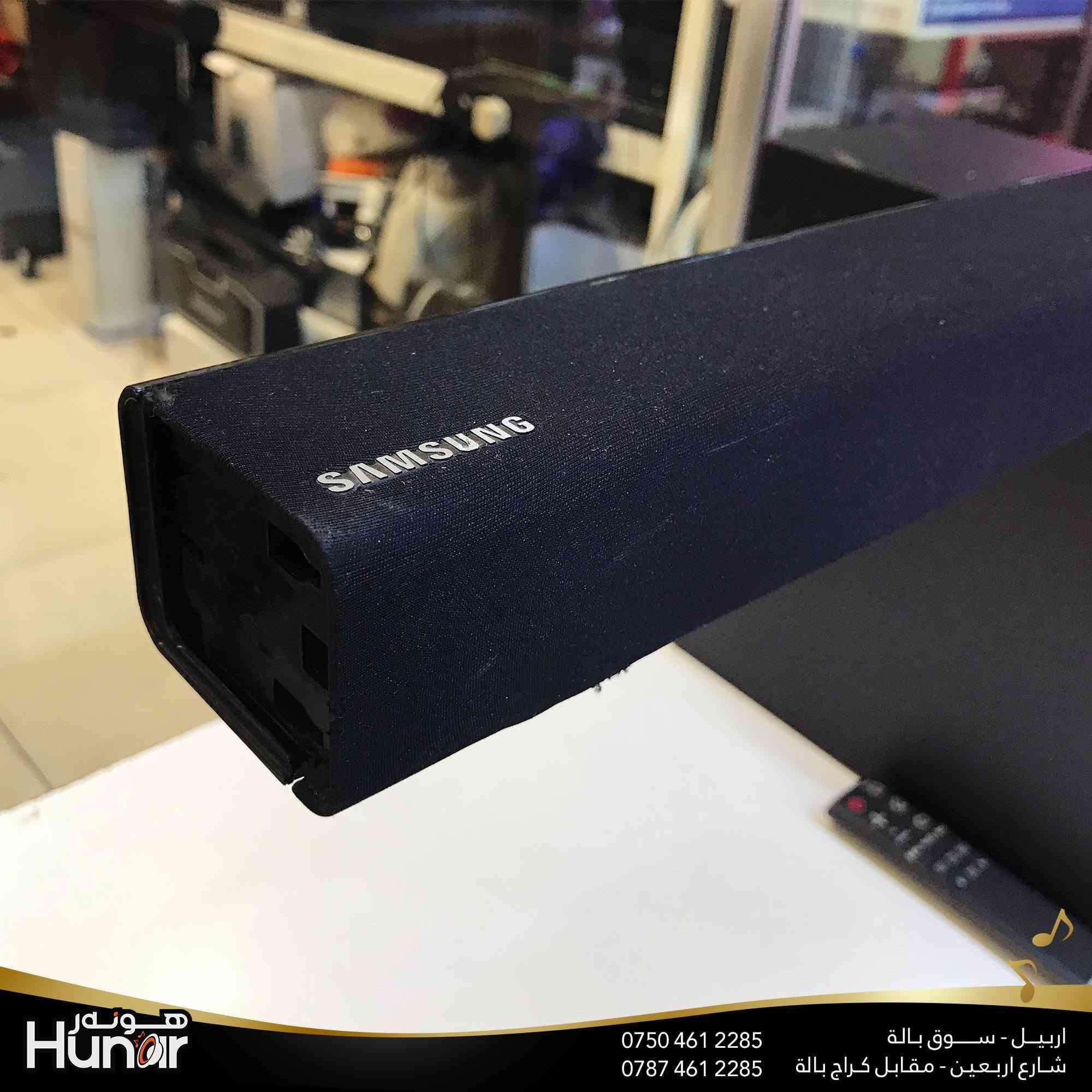 SAMSUNG 2.1 SOUNDBAR  120 Watts, MODEL:HW-J355
AUX OPTICAL BLUETOOTH

( کوردی • عربي )

🟢توصيل موجود الي جميع المحافضات
🟡گەياندن هەیە بۆ هەموو شوێنێک

🟠مــعـرض هــونـەر
🔸للـصوتــیات(امبلیفایر• سماعة• رادیو• انتیك• مایكروفون)
🔸عــنـوان• اربیل سوق بالة • شارع اربعین
🔸مـوبایـل• ***********
                   ***********

🔵پـێـشانـگای هــونـەر
🔹بۆ ئامێری دەنگی و کارەبایی(ئیمپلیفایر• سەماعە• ڕادیۆ• مایکرۆفۆن)
🔹ناونیـشان• هەولیر • بازاری لەنگەی ٤۰م
🔹مـــۆبـایـل• 
***********
***********

•••••••••••••••••••••••••••••••••••••••••••••••••••
#iraq #kurdistan #duhok #zaxo #hawler #karbala #slemani #erbil #baghdad #kurd #kurdish #akre  #karkuk #kuwait #najaf
#amplifier #audio #subwoofer #sound #music #audiophile #bass #stereo #amplifiers #speaker #soundsystem #speakers
#اربيل #العراق #بغداد
