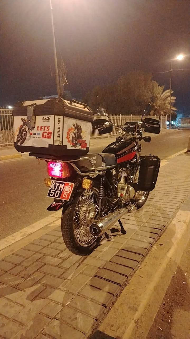 دراجه ايراني تايكر
دراجه كامله من كلشي برغي ما نقصهه كبل للشغل 

1-صالنصه رياضي 

2-جنطه جي اس 

3-درع مكينه جوه 

4-درع جكمجه 

5مصدات يدات اشاره 

6-مري 

الباقي كدامكم دراجه زيرو 

مكاني شعله 

رقمي ***********
