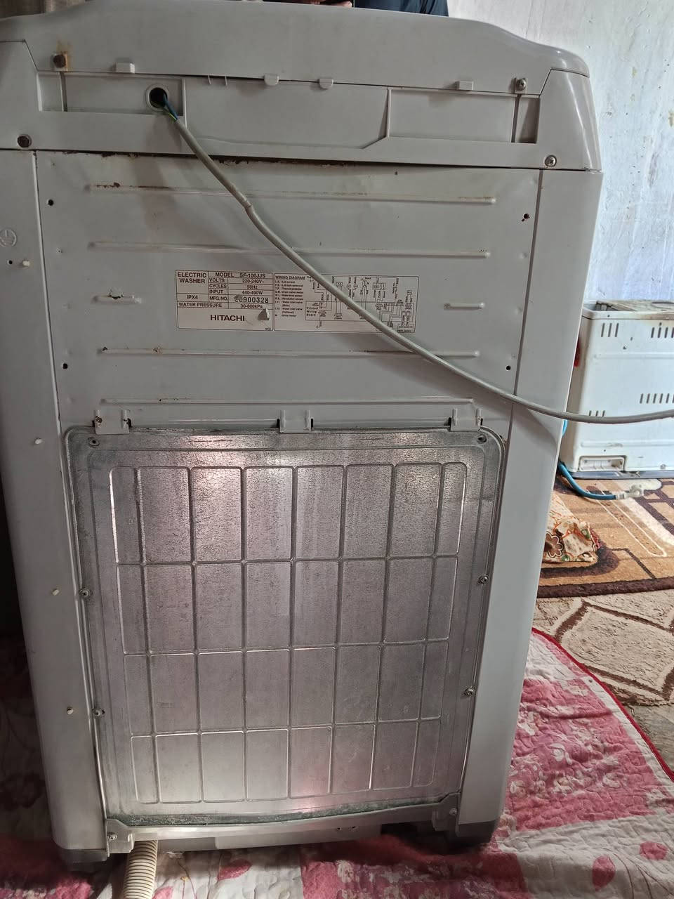 السلام عليكم غساله أوتوماتيك نوعيتها @هيتاشي@ نوعيه جدا راقيه غساله شرط مامصلحه وبعدها بلاديه وكلشي شغال بيها غسل وتجفيف وكثير شغلات بيها غساله نظيفه ومرتبه السعر المطلوب 200 الف وبيها مجال مكان تكريت قريه البعبيد *********** //***********اتصل ودلل
