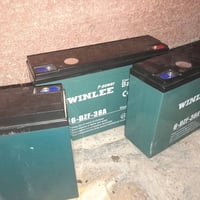 بطاريات عدد ٦ مستعملات يومين فقط جديدات ٣٨ امبير ١٢ فولت السعر ٢٠٠  ال...