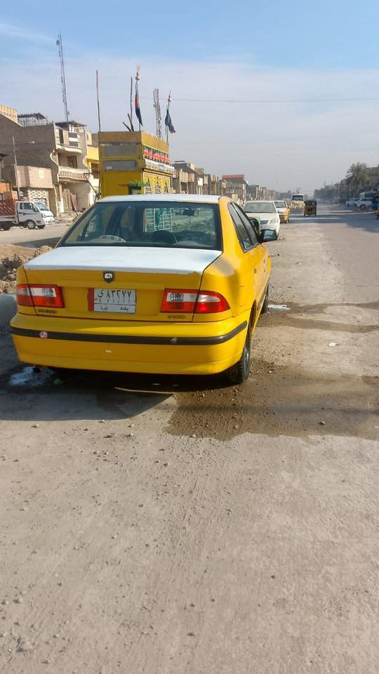 سلام عليكم 
سمند للبيع 2013
السيارة جديد باسمي 
مكفول من الصبغ والضربة 
تبريد شغال 
كير محرك مكفول 
صدر 100‎%‎
تايرات تخم جديد 
السيارة ترايك للبصرة 
السعر 48 ورقة وبية مجال 
عنوان بغداد مدينة الصدر***********
