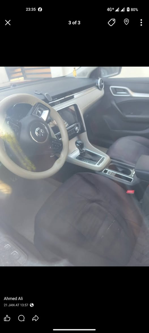 MG6
2021
41,000 kilometer
Rangi sor
Zaman sharika
Hichi nia waku sfra
Naw zard
120 waraqa
Raqam hawler
***********

MG 6
موديل 2021
ماشي 41 الف كيلو
مكفوله من كلشي
ضمان الشركه
داخل اصفر
كشنات قماش
سعر 120
مطلعهه صفر بسنه 2023
وبعدهه يمي
رقم اربيل
*********** أربيل, العراق

