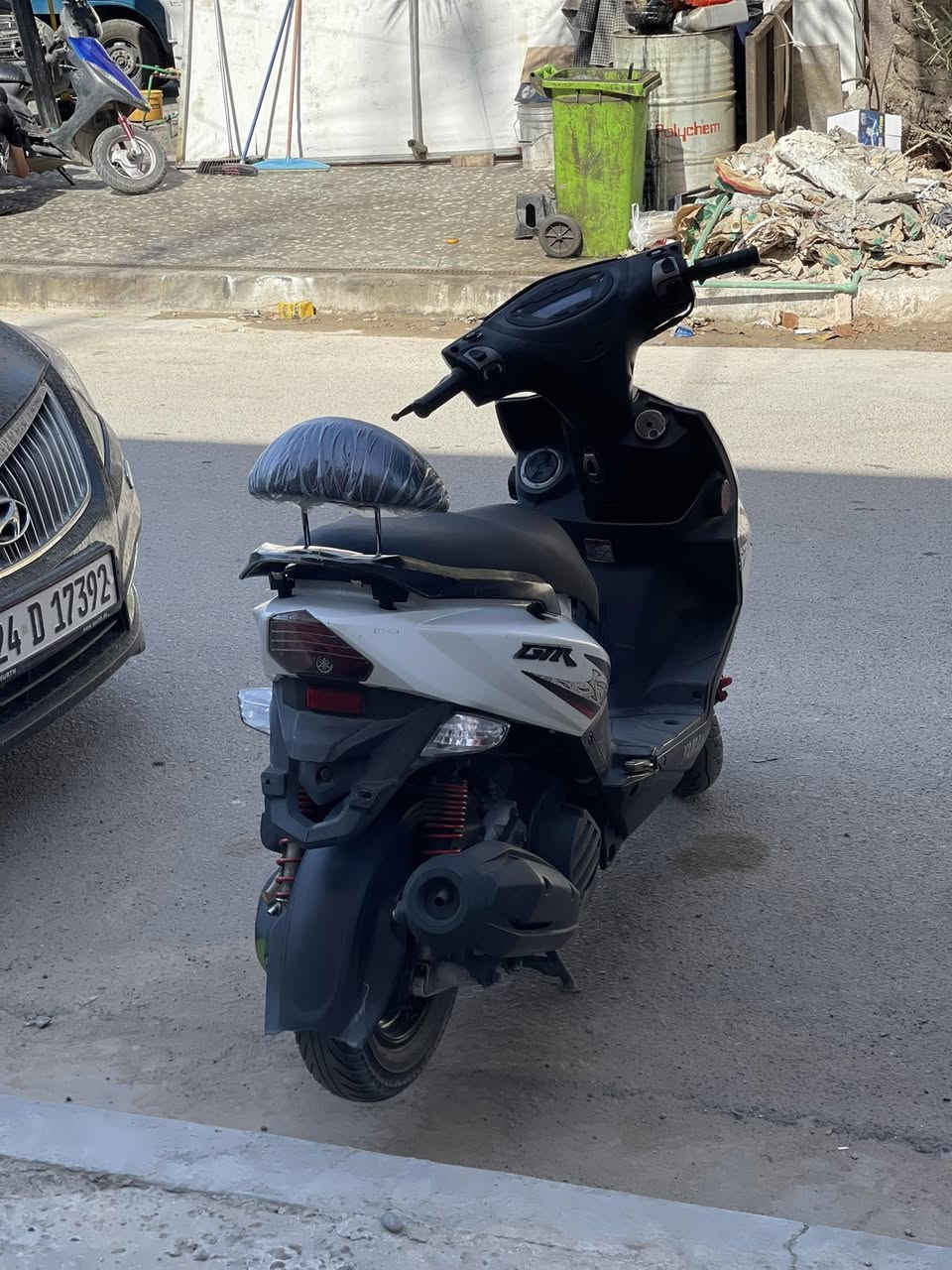 الحلوة للبيع ☘️. 
جي تي ار رمبة مصارلها هواي من نازلة اوراقها كلها موجودة وبسمي 
الدراجة نگرة بكل وقت وشلعة ومعدل تاكل الكاع 
ضمان كفر ومكينة وكفالة من البالك الدراجة ماطابة فيتر وبرغي ما ملعوب بيها وختم واحد وية المكينة
ما متوازي على بيعتها المكان الغزالية 
خاص ما متواجد الاستفسار واتساب ***********
