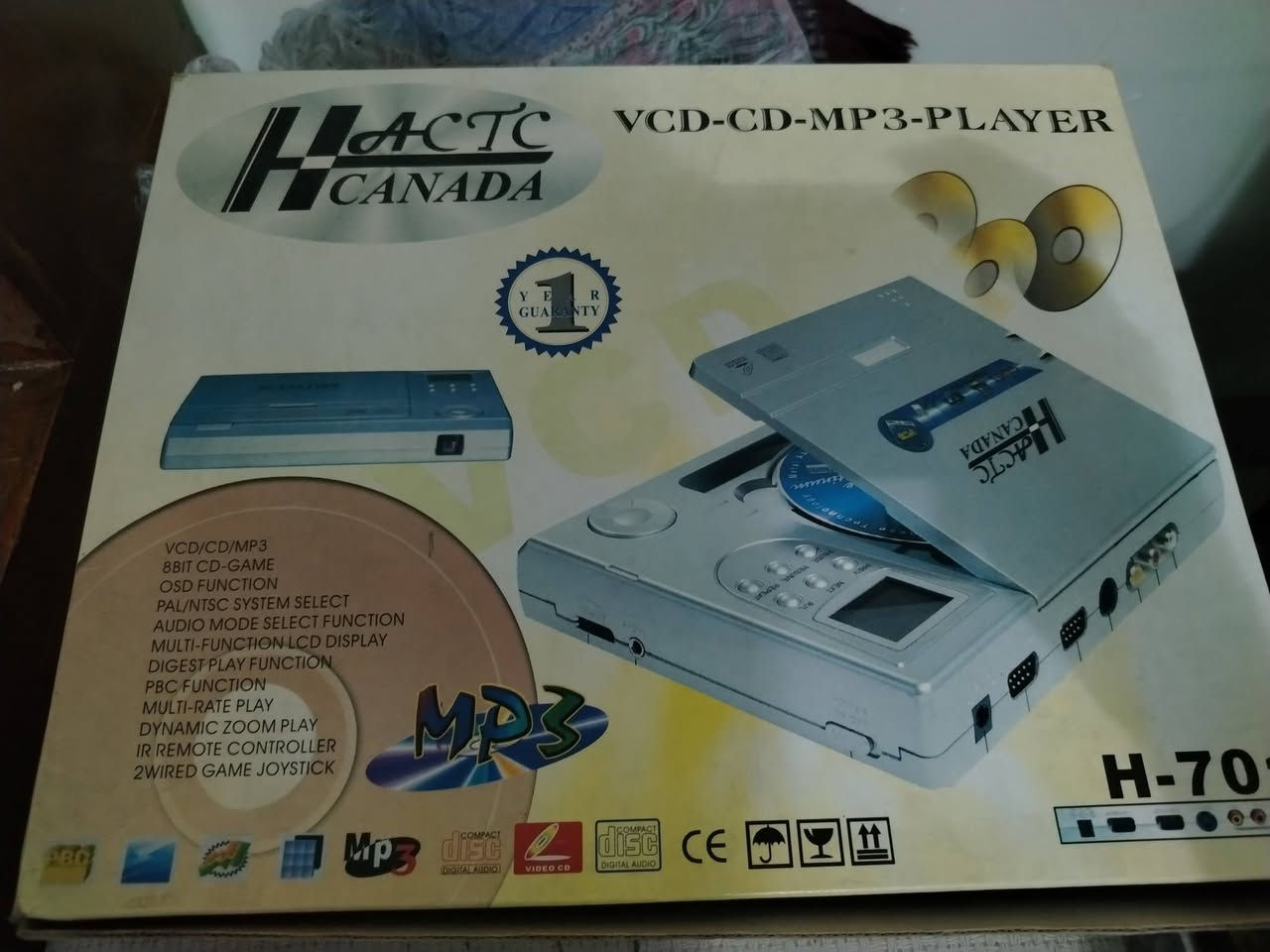 VCD-CD-MP3-player
فيديو سيدي ابو الاتاري
وياه قرص ألعاب ويداته

السعر : ٢٥ مع توصيل


**إذا كنت صاحب هذا الإعلان وتريد حذفه لأي سبب، رجاءا أرسل رسالة إلى الدعم الفني**
