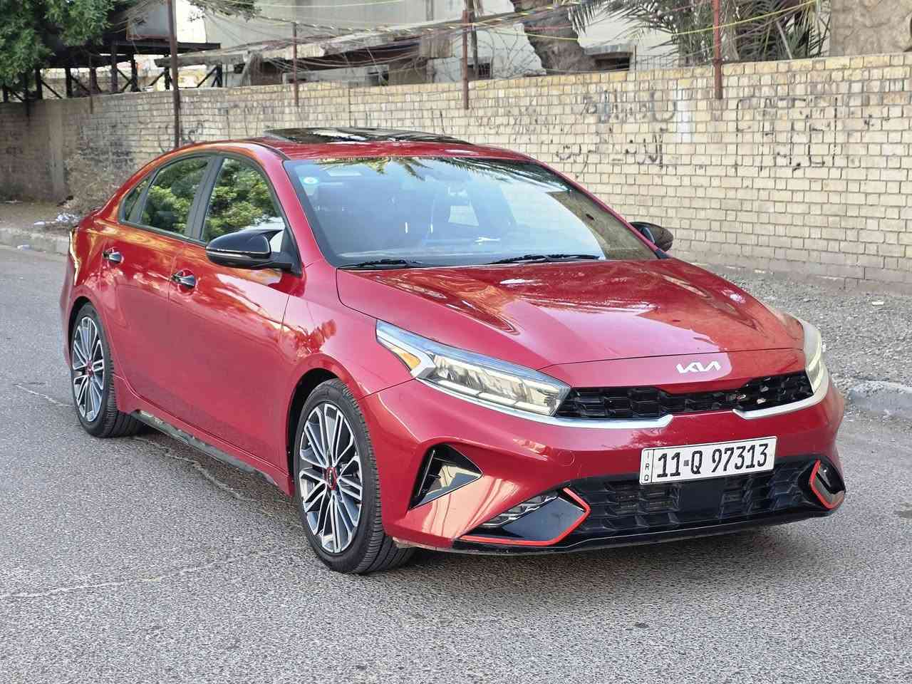 كيا فورتي 2023 (GT) 1.6 توربو للبيع فقط
الحادث موضح بالصور مع السونار 

 212 Hp
كير DCT دبل كلج رياضي
السيارة بدون صبغ و بدون تبديل 
رقم بغداد الجديد
المواصفات…
1.بصمه تشغيل + ابواب + صندوق ذكي
2.فتحه سقف سلايد
3.شاشه + كامرة مع نظام ابل كار بلي
4. توقف ذاتي امامي خلفي
5.انظمه القياده سمارت + سبورت + نورمال
6.كشنات تدفئة + تبريد
7.كشنات جلد + اناره متغيرة + انارة ابواب محيطية متغيرة
8.نظام سماعات (هارمن كاردن)
9.قطعتين تبريد
10.شحن وايرليس 
11.دركه حرفD شكل رياضي
12.حساسات خلفيه
13.رادارات جانبيه + اماميه + خلفيه
14.تحديد مسار
15.قياده ذاتيه
16. نقطه عمياء
17. دبل كزوز 
18. ويل كب كروم حجم 18 رياضي
19. السيارة عليها نانو سيراميك H14 ضمان سنه
20. عليها WAX ياباني ضمان سته أشهر
21. شوته رياضي K&N

للاستفسار
***********
