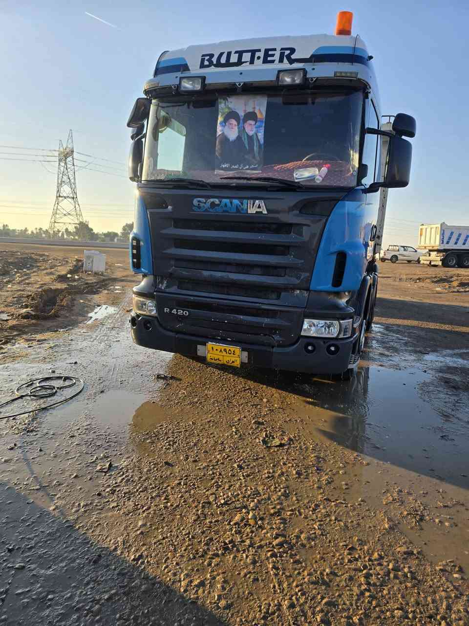 سكانيه سنكل مديل 2007مكينه أنجكتر 420كير 900تخم تاير بس راس رقم سليمانيه ***********
