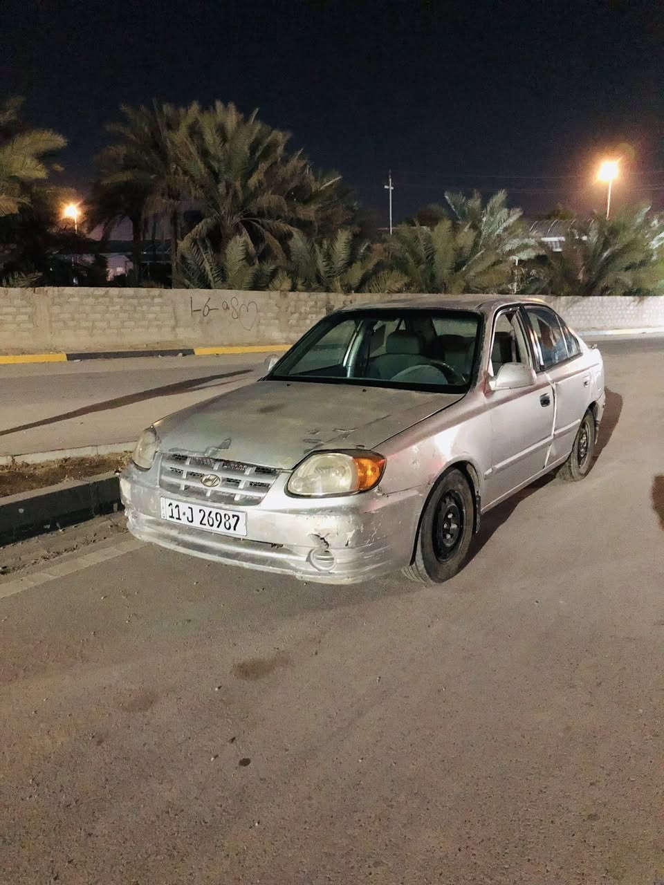 اكسنت  2005
مكينه مجفته صارله اسبوع 

السيارة خير من الله

مكينة 1600 

رقم بغداد انكليزي جديد

السعر 40

المكان بابل الحلة

رقم ***********
