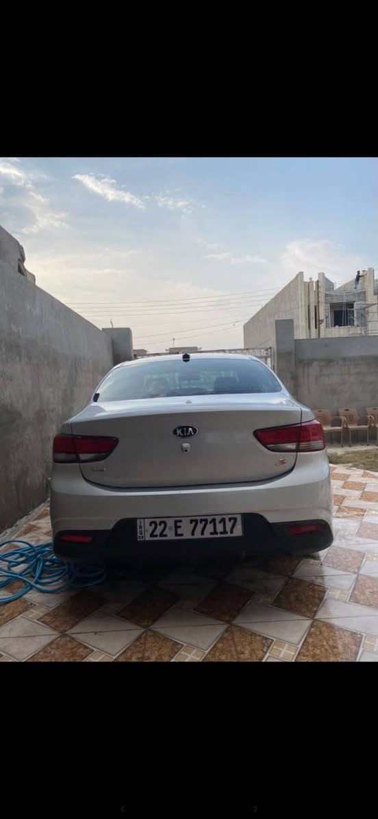 للبيع فقط
كيه ريو 2020 فئة S
بجم كبس
صبغ موضح بالسونار 👇👇 
محرك 1600 دوش
ماشيه 92 ميل
السعر 94 $
مكان السيارة صلاح الدين تكريت للاستفسار اكثر تفضل خاص او الاتصال ع الرقم ***********
*********** واتس
