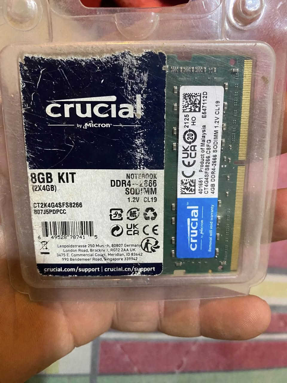 رام لابتوب DDR3
Ddr4
رامات لابتوب السعر ع الخاص


**إذا كنت صاحب هذا الإعلان وتريد حذفه لأي سبب، رجاءا أرسل رسالة إلى الدعم الفني**