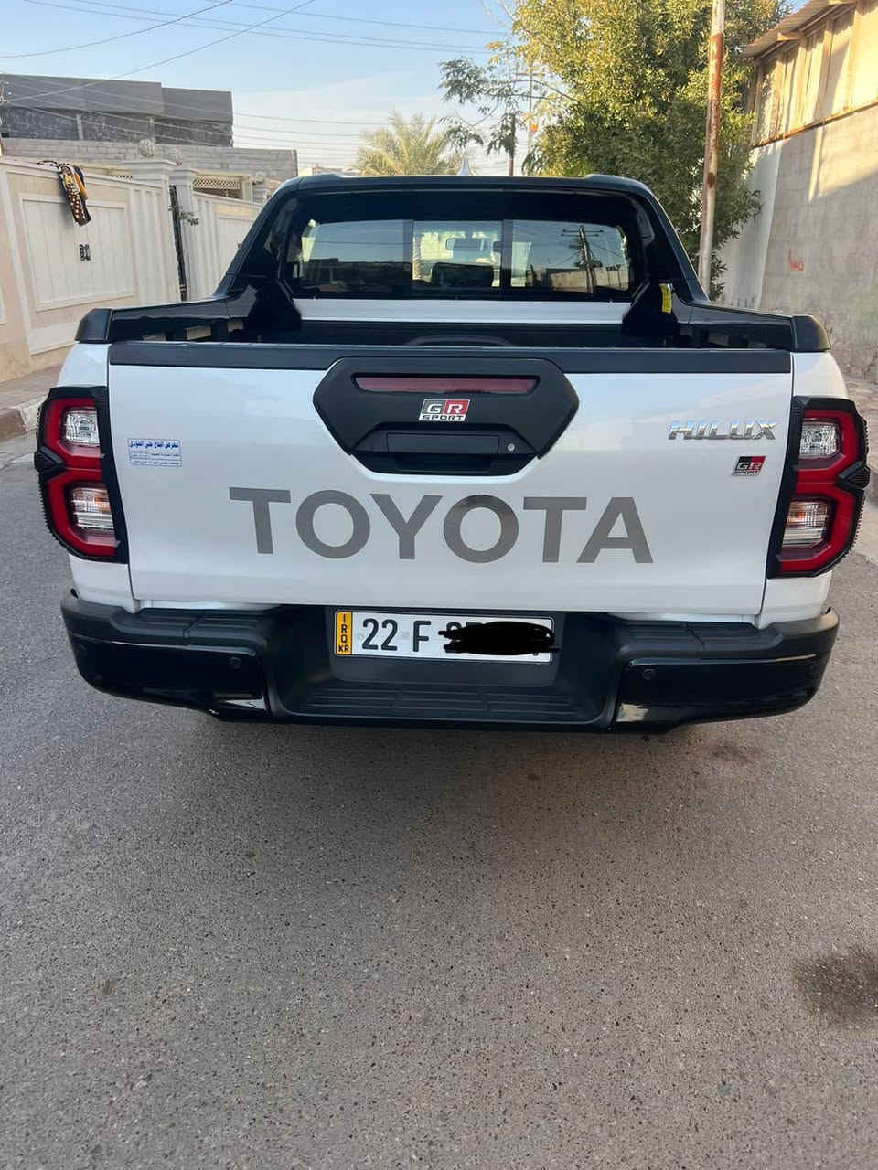 للبيع تيوتا GR موديل 23سعودي فول مواصفات سنتر لك وماطور رقم اربيل تحويل مباشر ماشيه 66الف السياره كفاله عامه مابيها لو ملاحظه 
مكان السياره الانبار الرمادي سعر 44.000$وبيها مجال 

‭0783 281 7280‬
