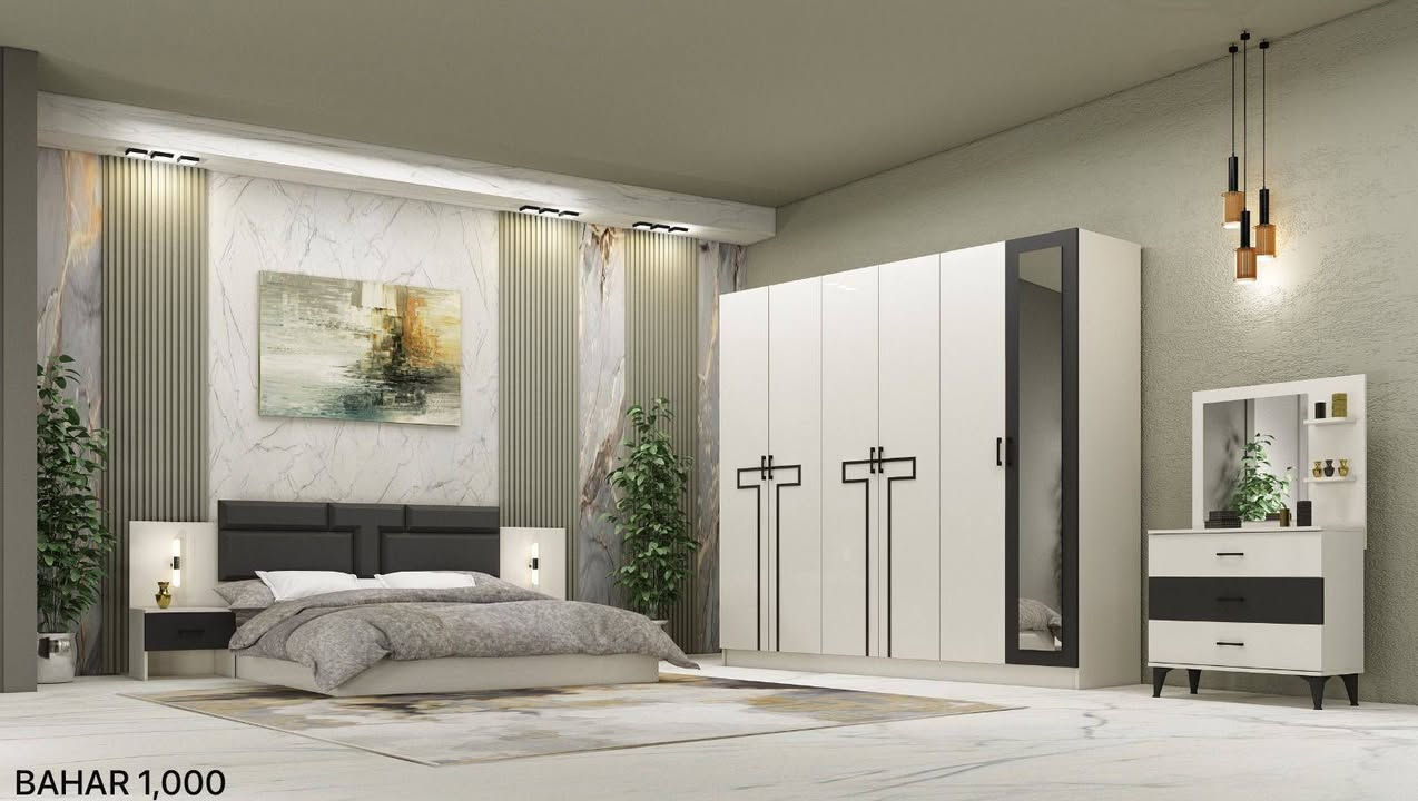 ♦️🔈 *تم وصول*🔈♦️وجبه جديده من غراف نوم تركي ٥قطع شبابي ونفرين 
*موديل* باهار 800 نفرين ابيض و جوزي 
 * 
 
♦️ *5 *قطع ابواب* *نفرين*
♦️ *كنتور   *220  سم صافي عمق كنتور 50 سم 😊 
 
♦️ *ميزت تواليت نفس الصوره  
♦️ *كومدي عدد 2 مع ظهر إنارة
♦️ *سرير *180*200 سم*سترافور

*السعر بالدينار  
تركي 🇹🇷اصلي 

(تاج هوم للاثاث عروض مستمرّة 
حجز وستفسار مرسلت صفحه 
وتساب 
***********
***********
