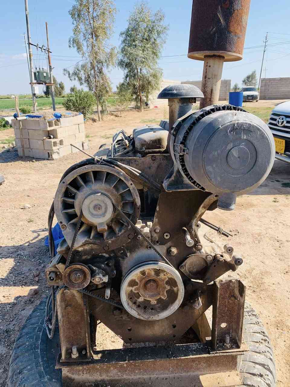 سلام عليكم للبيع مولد دويز حلاواني اربعه سلندر راس توليد 62كيفي المكان البوعجيل الجلام السعر 35 وبي مجال ***********
