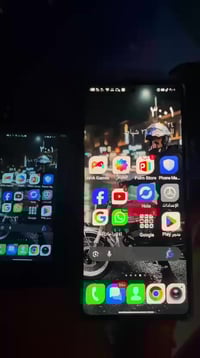 شاشة ثانوية • ايفون واندرويد • وصلة تايب سي