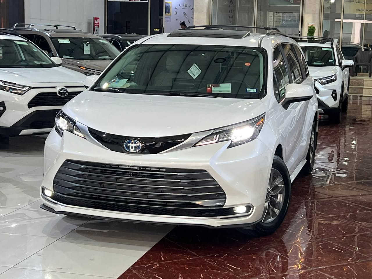 تويوتا سينا
موديل : 2025
ماشي : 900 ميل
السيارة : بدون رقم يترقم الشمالي
السيارة : بدون سبوغ
محرك : 4 سلندر بنزين + هايبرد
حجم محرك : 2500
مواصفات : XLE فول مواصفات
عنوان : اربيل داخل معرض/شركة سامان ابراهيم محمد
***********
***********
