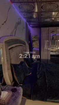 غرفه تركيه خشبها بلوك اصلي الون اوف وايت الغرفه 11 قطعه تجي مفصله تفصا...