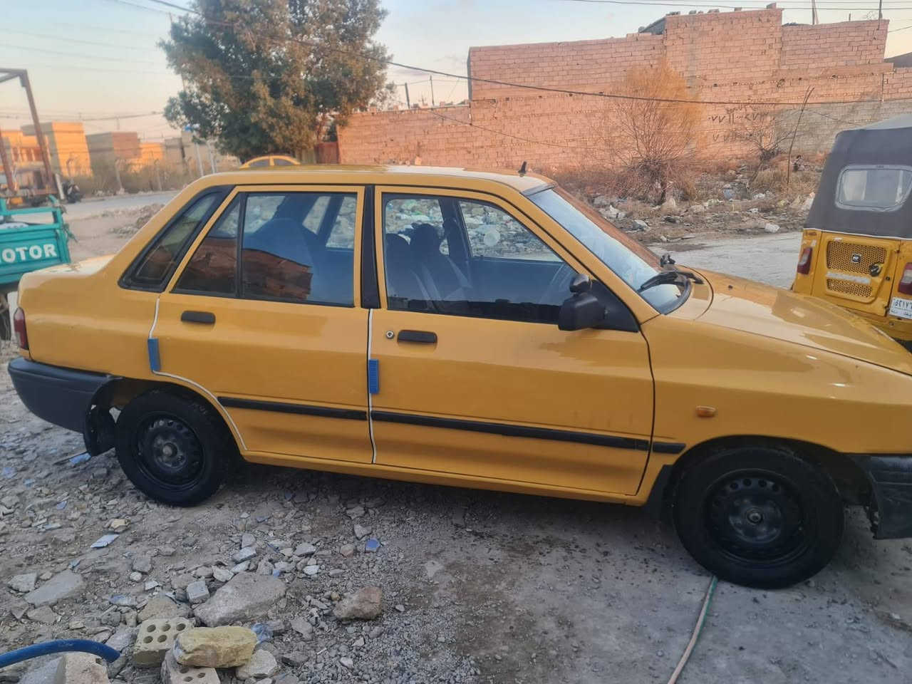 السلام عليكم سايبه للبيع سياره خير من الله كفاله صبغ ضربه شواصي سعر 33 والشرايبي خيري ويدلل ***********
