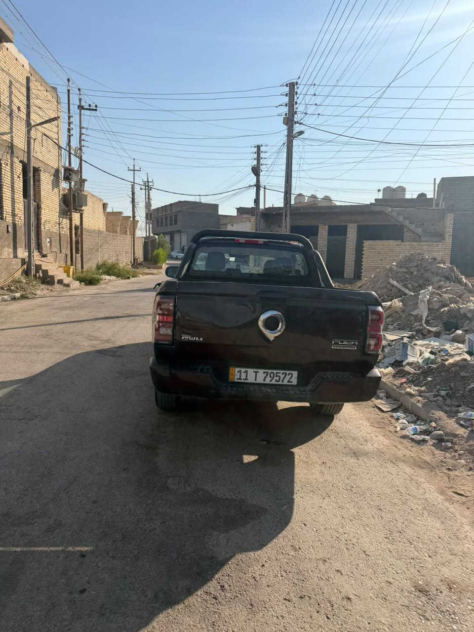 سلام عليكم 
بيك اب    كريت وول
موديل 2023 
بدون حادث 
ضربات بسيطه 
ماشيه 95 
تواصل ع رقم ***********
السعر150 ومجال بسيط
