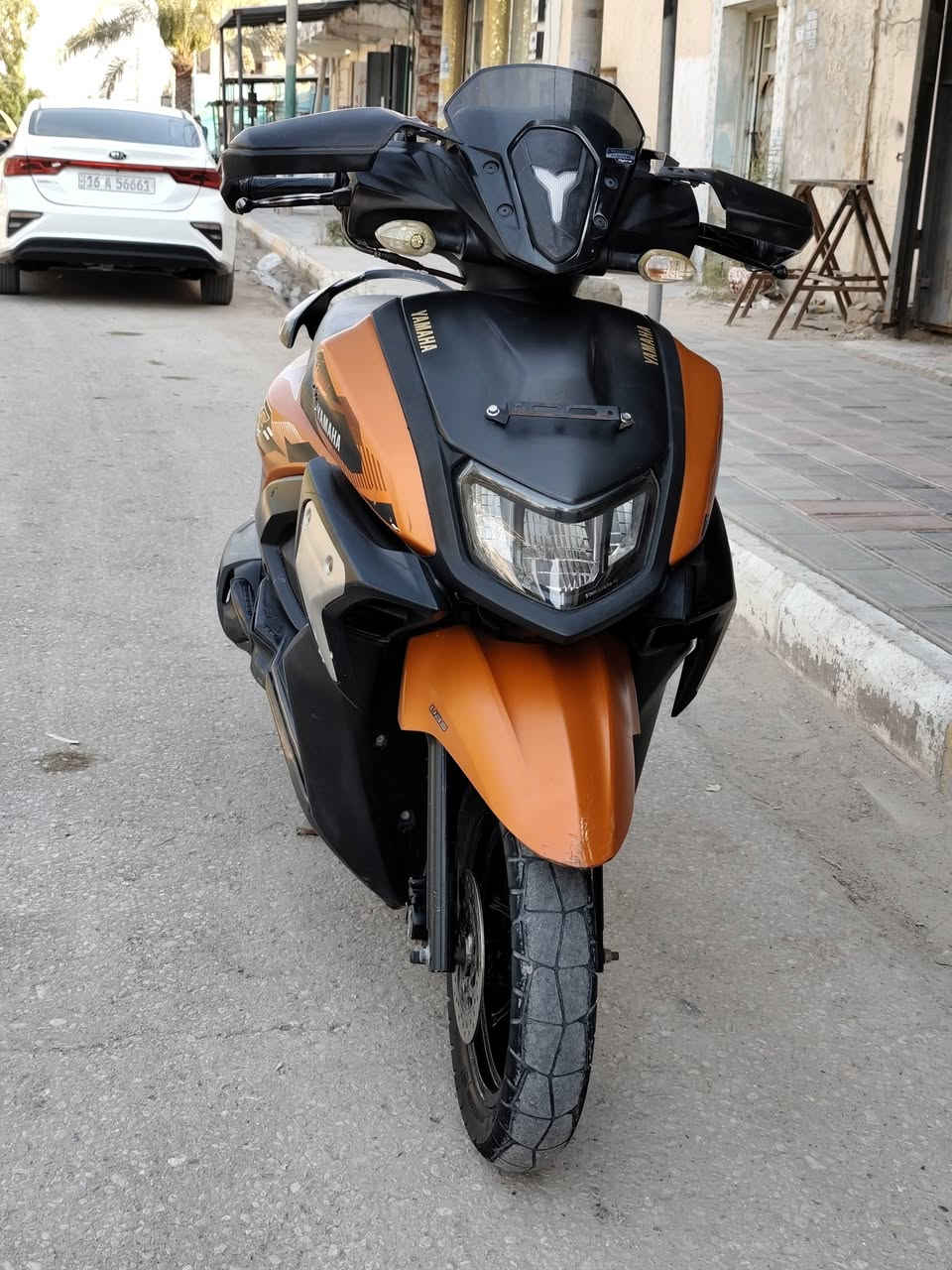 سلام عليكم ZR مديل 2022 اللون مشمشي 🍑 الدراجه كفاله شلعه ومعدل تحك الكاع مكينته مامفتوحه رقم المبايل ***********
