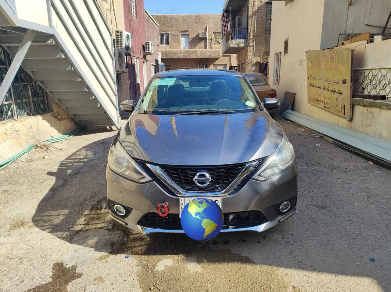 السلام عليكم 
نيسان سنترا وارد أمريكي 2018     
مواصفات  SL 
المعروفة 
سنويه جديدة ورقم إنكليزي
سعر 105 
التواصل ع ***********
