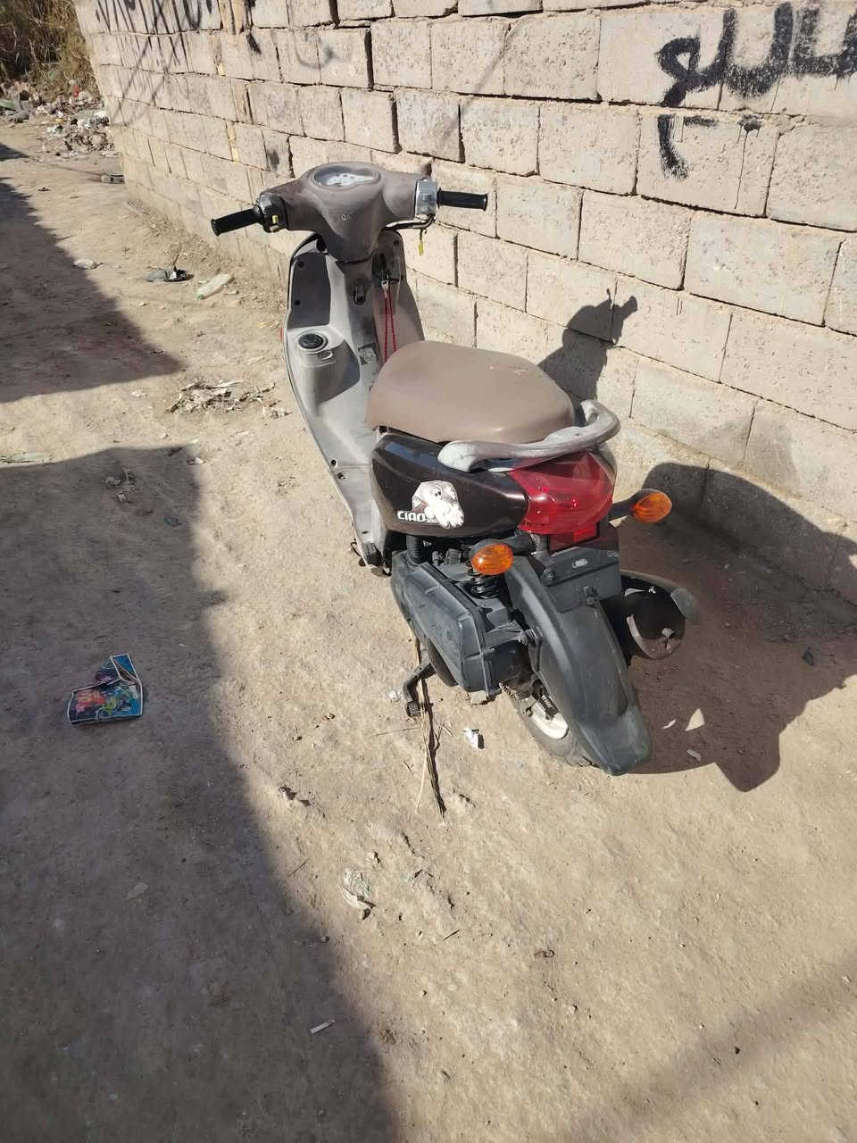 السلام عليكم
فله كفاله عامه ختم واحد مكينه ع شرط مابيها نقص برغي كامله مكمله نكره سلف افحص وين ما يعجبك جيب وياك ٤٠ مصلح وتعال كلبها ع راحتك سعر خاص باقي التفاصيل خاص -الدراجه احلا من الصور + مستعجل عليها 
( الدراجه مضمومه يعني قليل استعمال كلش )
***********
