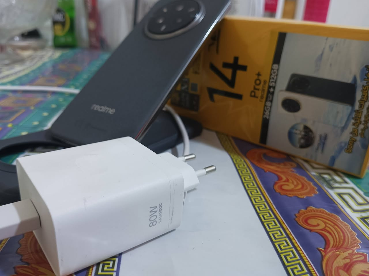 ريلمي Realme 14 Pro Plus 5G
الكارتون والشاحنة اصليات مال الجهاز

مستخدم شهرين كل يوم استخدام ساعتين فقط 

المواصفات 

الذاكرة الداخلية : 512 كيكابايت

 الـــــــــــــــرام : 12+14 كيكابايت

 الشاشة : 6.83 بوصة - 120 هيرتز - AMOLED

 المعالج :  Snapdragon 7s Gen 3

 الكاميرا : 50 + 50 + 8 م.ب. / امامية 32 م.ب

البطارية والشحن : 6000 مللي أمبير - 80 واط

سعر الجهاز :- 450 وبي مجال قليل 

رقمي *********** مكاني البصرة
