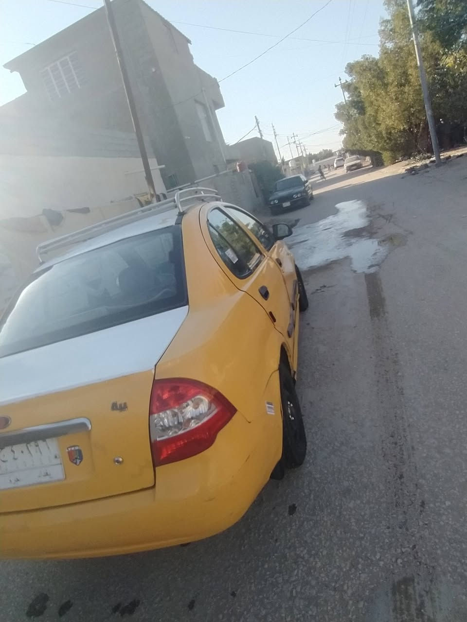 السلام عليكم ورحمه الله سياره طيبه موديل 2015 سنويه 27 مصفره هيئه وغرامات مكينه وكير  نضيفات رقم بغداد  تحويل مباشر
***********
السعر 35 وبيها مجال
