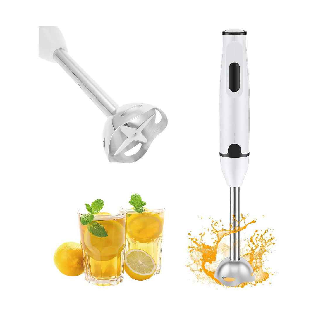 خلاط يدوي 

مصمم لطحن وخلط الفواكه
 الخضروات، واللحوم بسهولة لتحضير العصائر، الشوربات، الصلصات، وأغذية الأطفال

* متوفر باللون الابيض ، الاخضر 

يتميز بشفرات من الفولاذ المقاوم للصدأ لفعالية قصوى وأداء متين

يأتي بتصميم مريح وخفيف الوزن، مما يجعله سهل الاستخدام والتخزين.

 يعمل بقدرة 400 واط، مما يتيح طحن ومزج المكونات بكفاءة عالية

قاعدة قابلة للفصل تسهل عملية التنظيف والتخزين

الجزء العلوي مصنوع من الفولاذ المقاوم للصدأ لمنع تطاير الطعام

مقبض رفيع ومريح لسهولة الاستخدام أثناء الخلط في الأواني أو الحاويات

يمكن استخدامه كخلاط يدوي، خلاط شوربات، أو مضرب للخلط.
الأجزاء القابلة للإزالة آمنة لغسالة الصحون

الطاقة: 400 واط
الابعاد : الطول 37cm العرض 6cm بغداد, العراق


**إذا كنت صاحب هذا الإعلان وتريد حذفه لأي سبب، رجاءا أرسل رسالة إلى الدعم الفني**