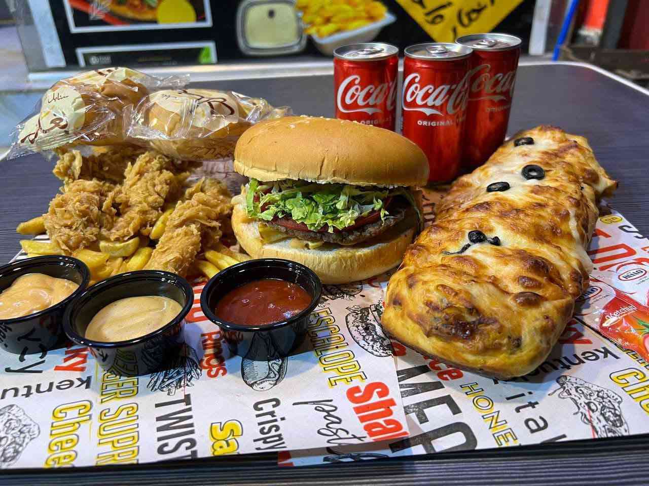 مستمرين وياكم بالعروض من 
ملوك العروض مطعم  بريك بركر-Break Burger 
عرض ال11.000 الف 
محتوياته
🔸بركر لحم عراقي 100٪
🔸وجبه كرسبي 5 قطع مع فنكر وصلصات وصمون
🔸صاج ايطالي محشي شاورما
🔸كولا 3
للحجز 
***********
***********
العرض متوفر يوميا من ساعة 3 ونص الظهر الى ساعة 3 بليل

📍الكريعات الكويتي قرب المجلس البلدي مال كويتي

تابعونا وشوفو باقي العروض والخصومات واختارو الي يناسبكم ↙️
https://www.facebook.com/share/1Gz2hdVa8p/
