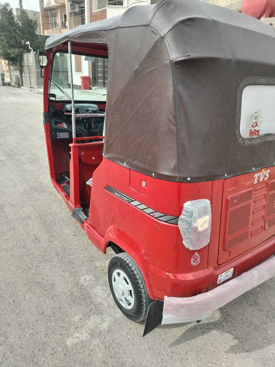 سلام عليكم تك تك TVS لبيع موديل 2018 شهر العاشر كفاله عامه كشر ومكينه لا ضربه ولا صبغ مابيه نقص بزغي كبل تك تك جديده لشارع السعر 3700 وبيه مجال مكاني بغداد العبيدي الشراي يخابر ***********
