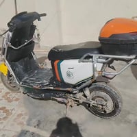 دراجة موديل 2024 الدراجة نضيفة خير من الله بطاريات جديدة 7 بطاريات تمش...