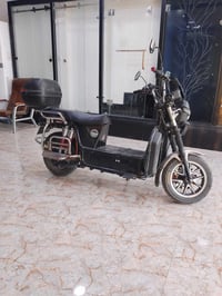 دراجه شحن جبلي  نوع هيوشا  موديل 2024  5 بطاريات  تخم بطاريات جديد على...