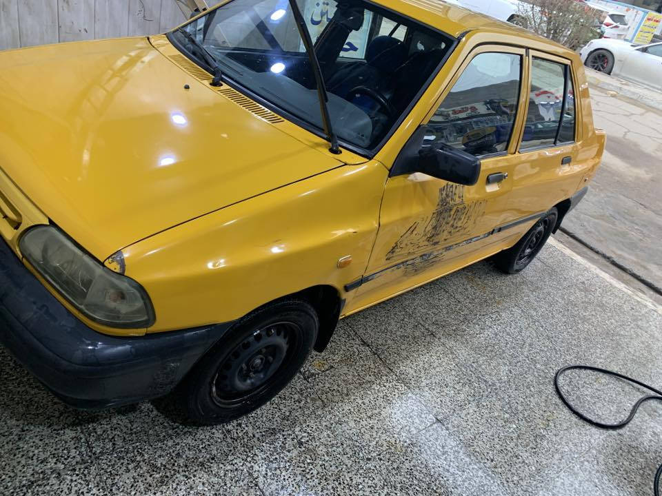 السلام عليكم سايبه موديل ٢٠١٨ بأسمي  مبدل بنيد  وجاملغ وباب السايق يناردله صبغ  بيها منضومه غاز السياره خير من الله مال عيشه  ايرباك طاك بيها السعر ٤٢ وبيها مجال ***********
