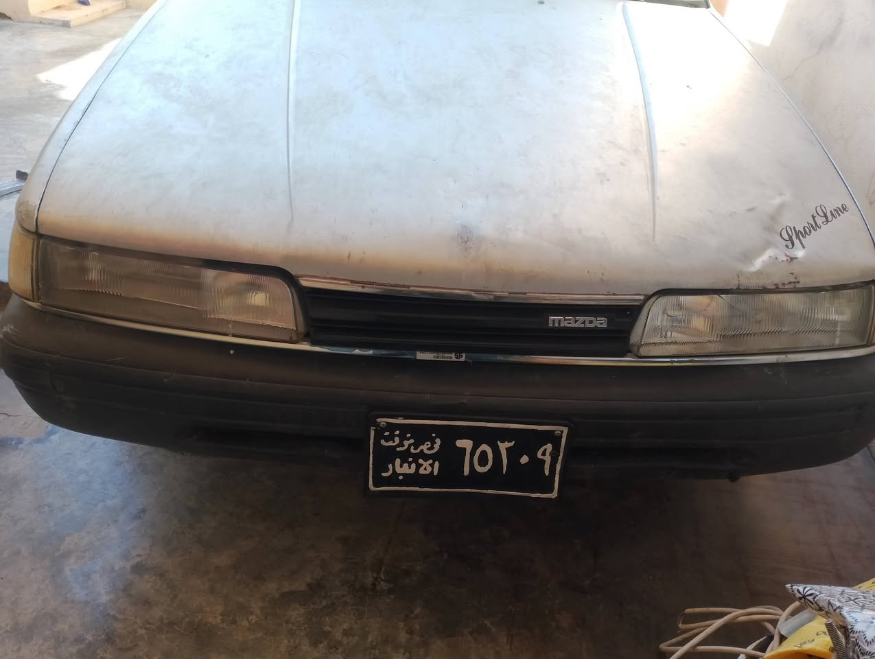 مازدا بۆ فرۆشتن لە کەلار مۆدێل١٩٩١ مەکینەی تازە گۆڕاوە مەکینە٨وبەخە تەبرید-سلایدـ نرخی ٢٥وەرەقەو مەجالێکی کەم ڕەقەم تەلەفۆن ***********
