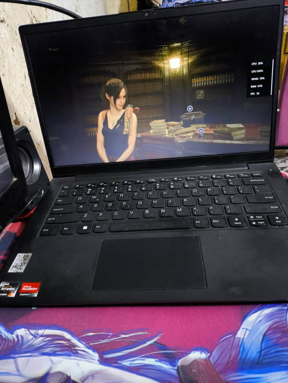 لابتوب للالعاب المتوسطة ب320الف
المواصفات: 
معالج: Ryzen 5 5600U
رام: 16غيغا DDR4
كرت شاشة AMD Radeon(TM) Graphics
مدمج 6 غيغا و4 غيغا مخصص للالعاب من كرت الشاشة المجموع 10 غيغا كرت شاشة.
هارد: مساحة 256GB SSD M. 2
حجم: 14.1
اللالعاب الي بل صورة
Rezedint evil 2 remake 
PRAGMATA
ويشغل بعد العاب مثل الدن رينغ و GTA 5
السعر 320 الف مكان بغداد


**إذا كنت صاحب هذا الإعلان وتريد حذفه لأي سبب، رجاءا أرسل رسالة إلى الدعم الفني**
