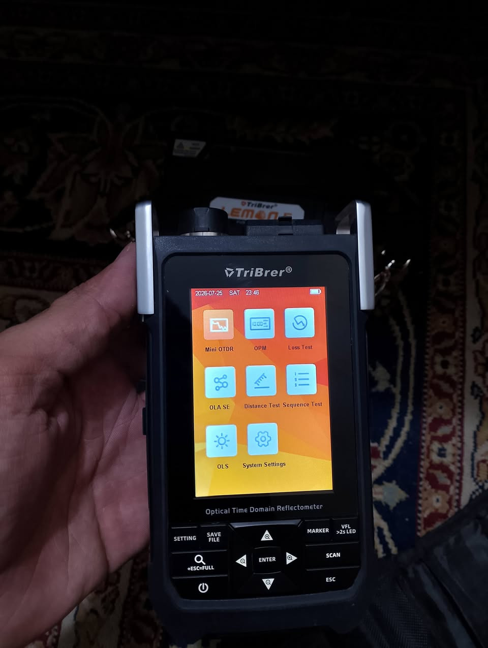 مكينه لحيم + otdr
مكينه نوع lemon 5  مستخدمه شي بسيط سعرها 700$
والـ OTDR سعره 200$ 
كلهن كاملات بدون اي نقص 
للاستفسرا اكثر اتصل او مراسله 
***********
