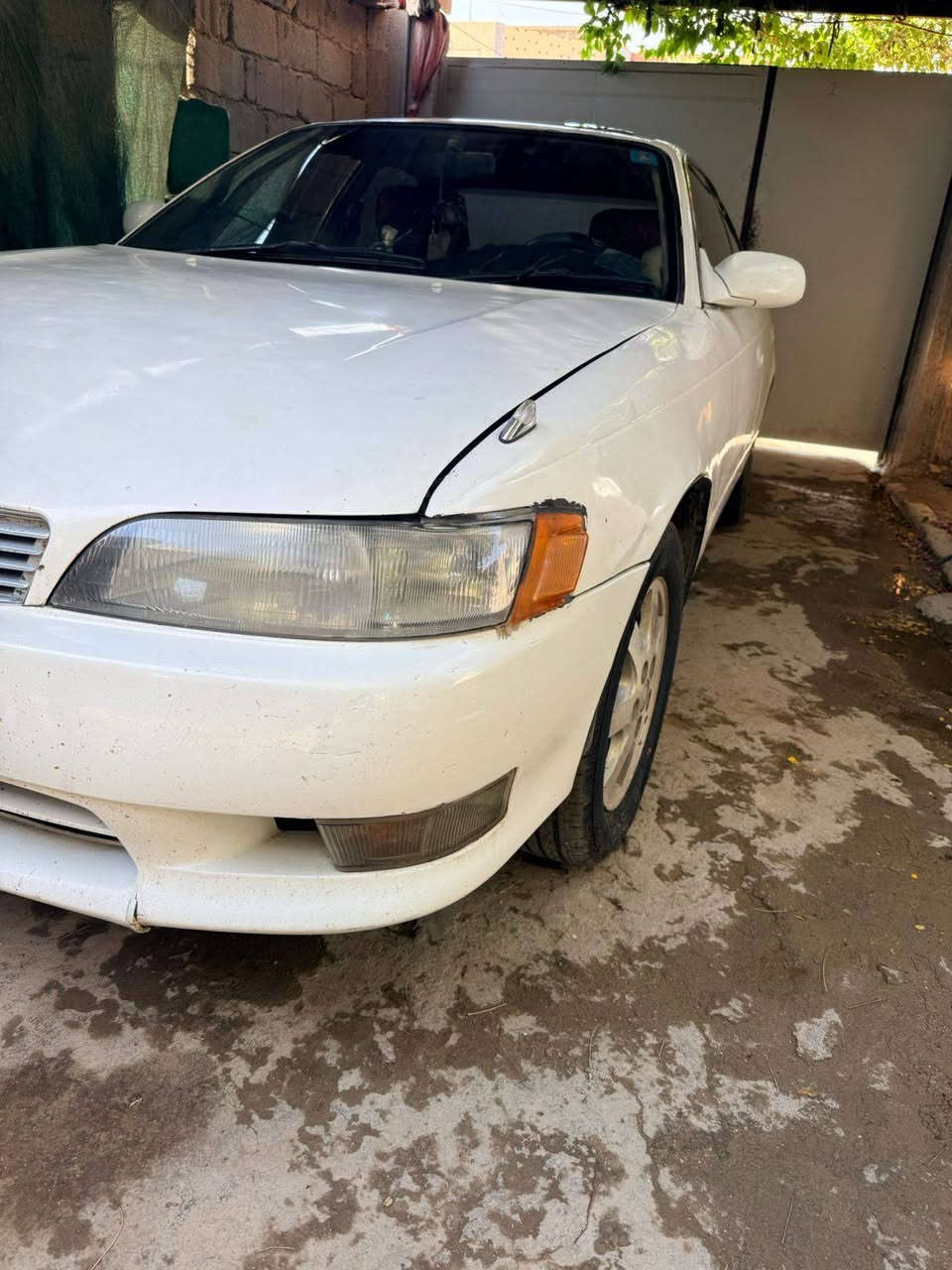 مارك موديل 93
اللون ابيض 
محرك 3000 TWIN CAM 24 VALVE VVT-i
تخم تاير جديد 
الضرر : صبغ عام للجماليه + قص اربع اصابع من  مقدمة السياره (ملحومه)

الاتصال على : ***********
