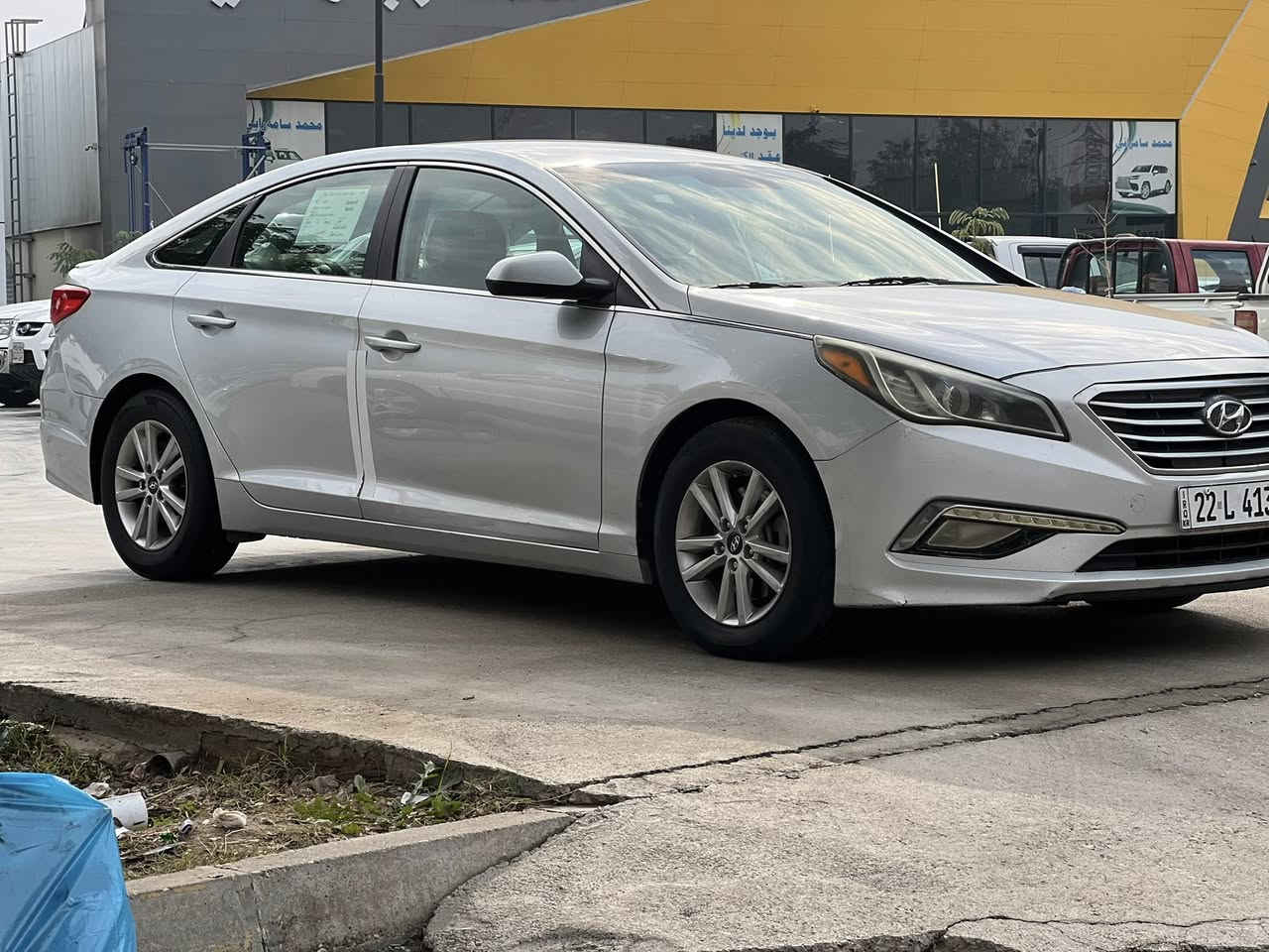 سوناتا موديل ٢٠١٧ امريكي 
چوار پارچەی بۆیاخە بی ناوکردن و زەربە کلیرە
سۆنەری دانراوە
سەنەوی و رەقەی تازەیە بەشەرت تحویل و غرامة 
گێڕ مكينة تبريت بەشەرت نوقسانی نیە 
سعر (118$) مجال 
شوين كلار 
***********
‎فايبەر و واتس ئەپی لەسەرە
