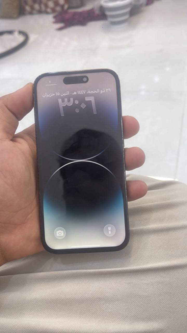 آيفون 14pro
للبيع مبدل شاشه وبطاريه 
ومبدلات باب ثاني 
سلاسه وكامره فول 
سعر ٥٠٠بي مجال 
*********** 
مبايل مال بيت
