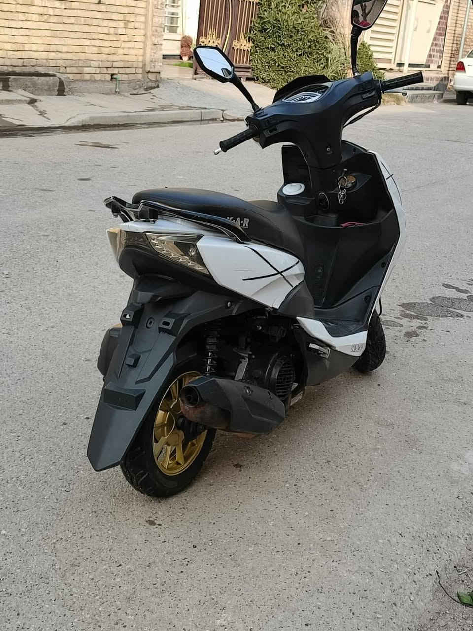 السلام عليكم دراجه اس اف كوري للبيع
نضيفه شلعه ومعدل سلف وهندر كهربايات شغاله ما بيهه نقص  
***********  وتساب
