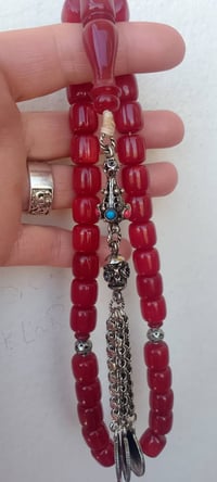 مسبحة • ٣٣حبة • طقم فضة