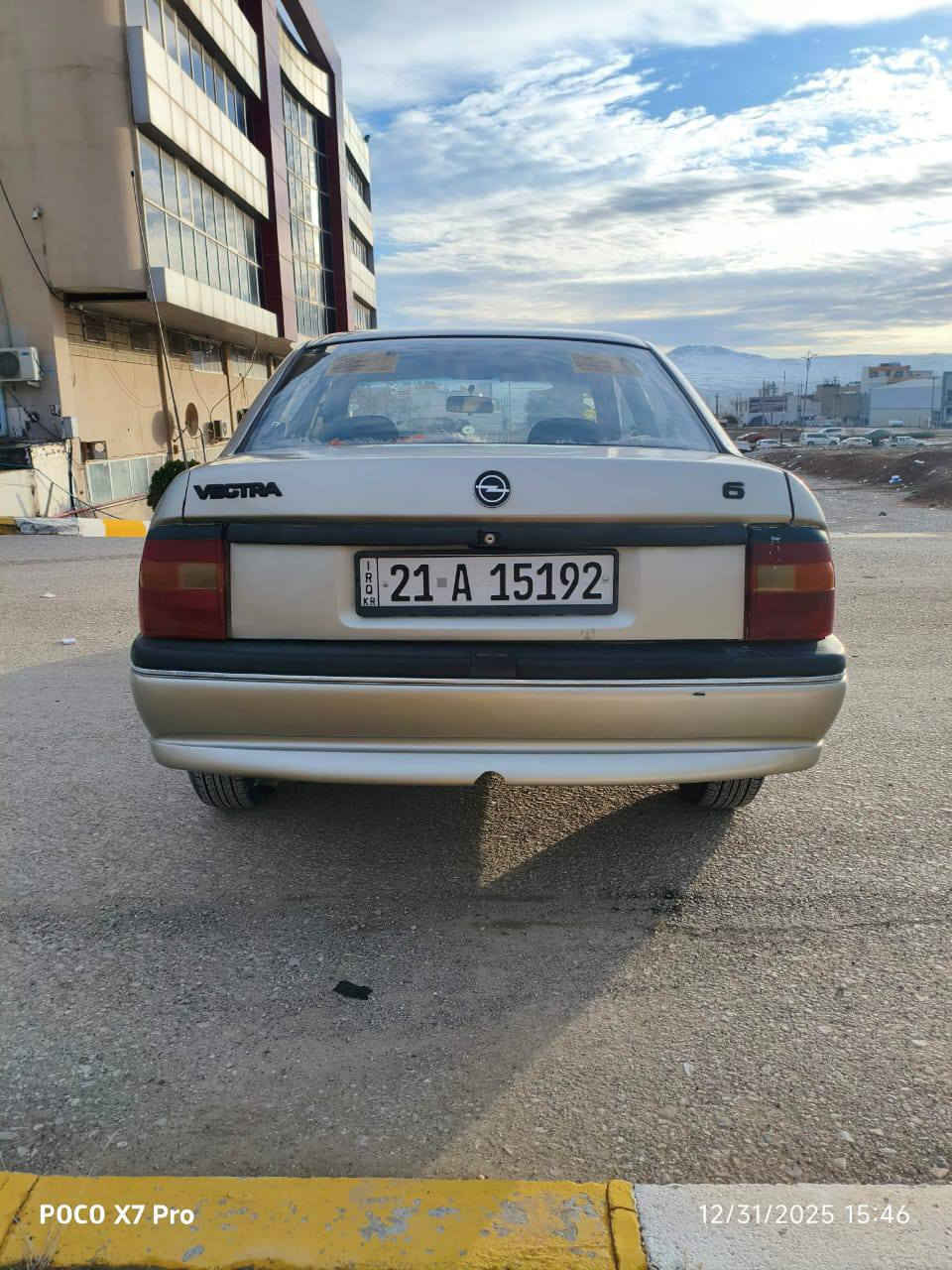 ئۆپڵ ڤێکترا 1992
مەکینە ٢٠ گێرعادی 
سەنەوی و ژینگەی نوێیە 2028
بەجوانی و پاکی ماوەتەوە 
زۆر توند و تۆڵە 

سعر : لە کۆمێنت داوای بکە ڕاستەوخۆ بۆت دێت 🤖 

گێر و مەکینەی بەشەرت 
هیچ کێشەیەکی تێدا نییە 

ژمارەی خاوەنەکەی 
***********
ناونیشان: سلێمانی
