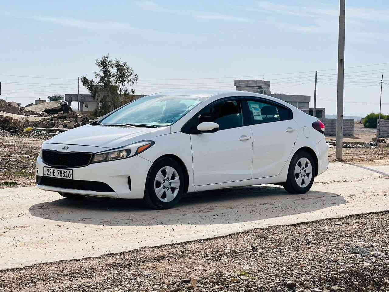 للبيع
كيه فورتي موديل 2018
ماشيه100
رقم اربيل انكليزي 
تبريد ثلج
كير.   AT المرقوب
محرك شرط لا صرف ولا نفخ 
ضررها بوند بدون دواخل
بدون يرباك 
ابشرط
عنوان القياره جنوب الموصل  السعر اتصل وتدلل 
📱***********اسيا📞 او /واتساب
