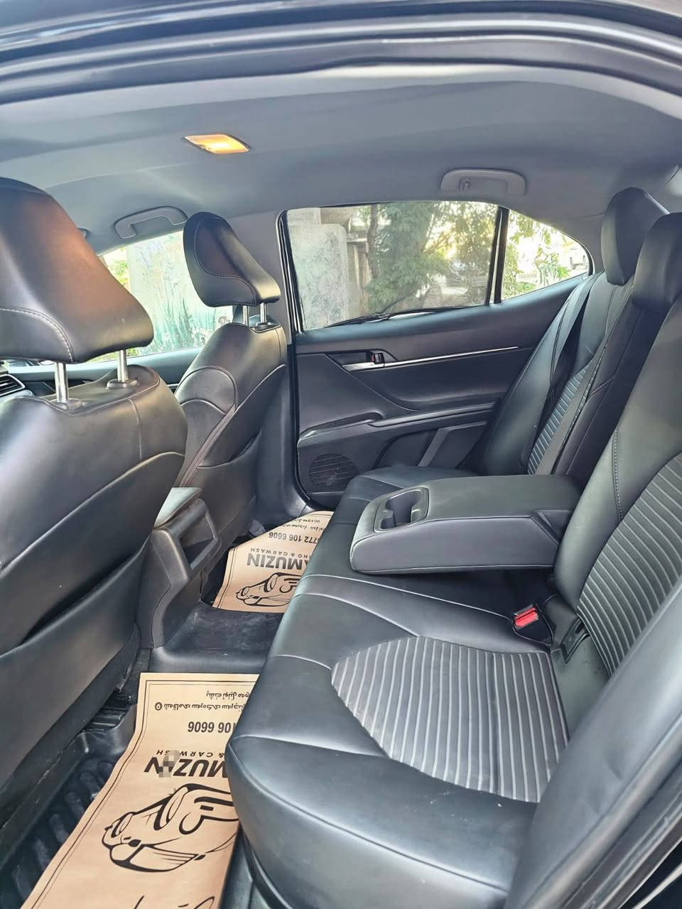 Toyota Camry SE 2024 
تويوتا كامري موديل ٢٠٢٤ 
سيارة كامل  ppf ضمان شركة 
مكان سيارة سليمانية 
***********
سعر مطلوب /  ٢١٤ ورقة مجال...

( سيارة بي فقد شبر صبغ بدون دواخل بجم سيارة كبس بدون ايرباك كلها سليمه بشرط / 
سيارة مثل كلين تايتل ) 
مواصفات / شاشةكبير/كاميرا/كشنات كهرباء/كشنات جلد / لایت زينون اصلي لايتات اوتو لایت ليد امامي و خلفي/رادار خلفي وامامي و حاسه/ تحدید سرعة/
كير (سبورت و عادي و اوتوماتيك) و كير شفت سوكان 
ثلاث وضعيات القيادة ...
٣ مود/ Eco/normal/sport 
سيارة علي وضع شركة ماشاءالله 
گیر محرك بالشرط علي وضع بيلادي 
تاخم تاير جديد 
سيارة  مابي اي مصاريف الحمدالله 
ماشي ٣٠ الف فقط 
سيارة رقم سليمانية 
تحويل و غرامة بشرط..
فحص و هزة و لوحة و سنوي جديد حتي نهاية سنة ٢٠٣٠...
***********
ملاحظة (سيارة بس للبيع بدون مراوس )

Toyota camry + SE 2024 
تۆیۆتا کامری ٢٠٢٤ 
سەیارەکە کامل لەزگەی ppf کراوە ...زەمانی شەریکە 

( سەیارەکە تەنها پەڵەیەکی بۆیاخە بێ ناو گرتن بێ ئێرباگ پێش و دوای کەپسە هەمووی بە شەرت )
مواسەفات...
  شاشە گەورە ، کامێرا ،کوشن جلد و کوشن کارەبایی ، حاسە و ڕاداری پێش و دواو و ڕادارى خەتی جادە و ئاوێنە ، تحدید سورعە،سوکان ڤۆلێۆم ، گێڕ شەفتی سەرسوکان،دەبڵ ئیکۆ ..
تەبرید لەمس و ١٢ ئیرباکە / لایت ئۆتۆو لید و زینۆن LED بیلادیە ، ئیشارەتی پێش و دواوشەریکە 
ویل کرۆمە و ٤ تایەیی لۆکی لە ژێرایە ..
سێ مۆدی لێخوڕین: 
‏‎‏Eco _  Normal _ Sport
سەیارەکە ماشاءالله لە جوانی و پاکیا بێ وێنەیە لە سەر دەقی شەریکە ماوەتەوە...
 تەنها ٣٠ هەزار ڕۆشتوە 
گێڕ و مەکینە و کارەبایی هەمووی بە شەرت 
ڕەقەم و هەزەو سەنەوی تازەیە تا کۆتایی ٢٠٣٠ 
سعر ٢١٤ وەرەقە و معامەلەیەک 
*********** السليمانية, العراق
